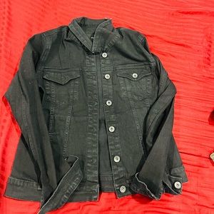 DEMIM BLACK JACKET VERO MODA